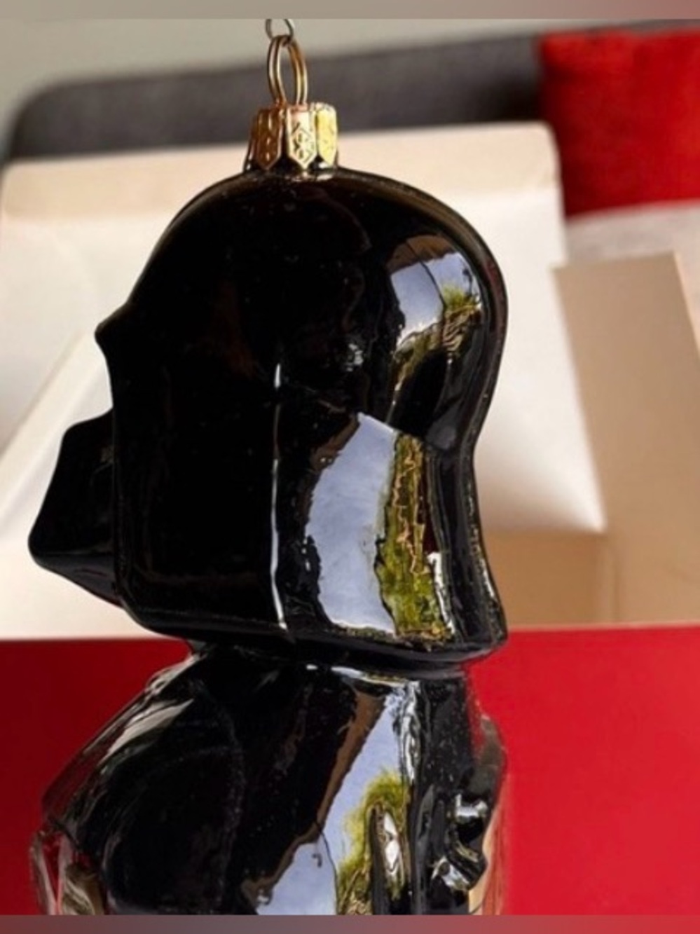 Vintage Darth Vader Christmas Ornament by Polonaise. From LUCASFILM LTD.